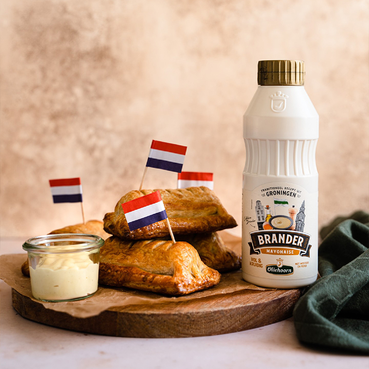 Oliehoorn Brander mayonaise - Recept: kroketbroodjes