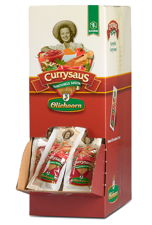 currysaus 15ml sachets - Oliehoorn