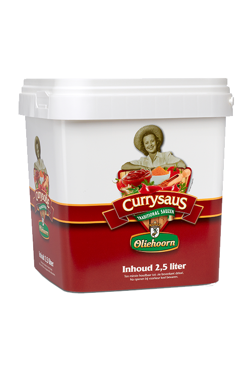 Currysaus 2,5L emmer - Oliehoorn