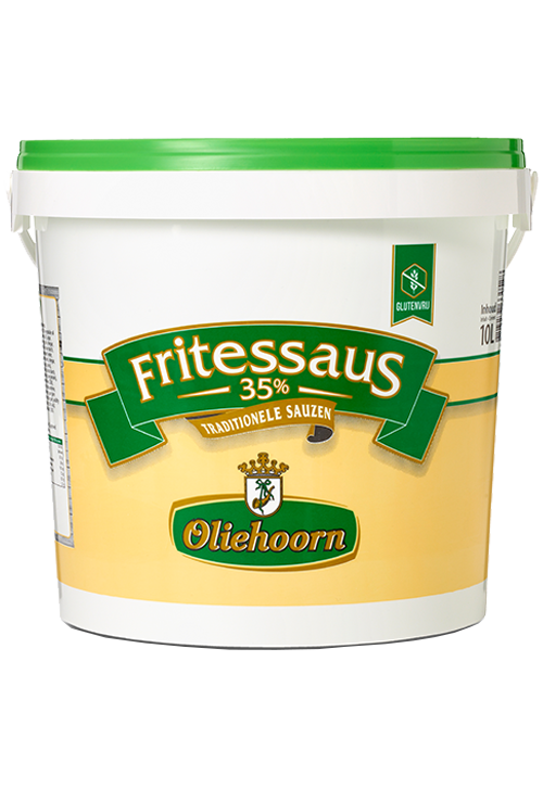 fritessaus 35% glutenvrij 10L emmer - Oliehoorn