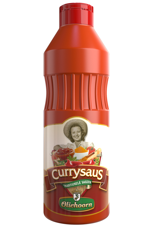 Currysaus 900ml knijpfles - Oliehoorn