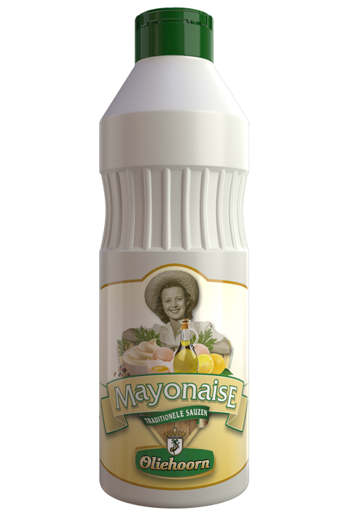 Mayonaise 80% 900ml knijpfles - Oliehoorn