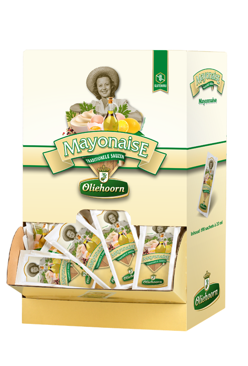 Mayonaise 80% sachets (20ml) - Oliehoorn