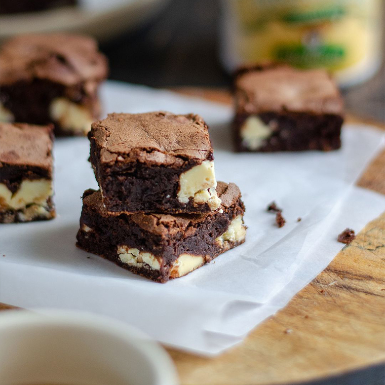 Voor de echte chocola liefhebber - smeuïge brownies - Oliehoorn inspiratie