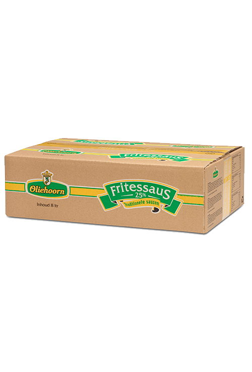 Fritessaus 25% 8L bag in box - Oliehoorn
