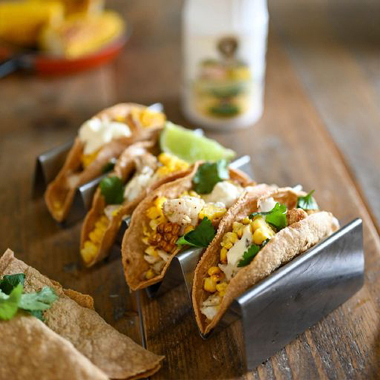 Tex Mex Vistaco's met Oliehoorn Mayonaise