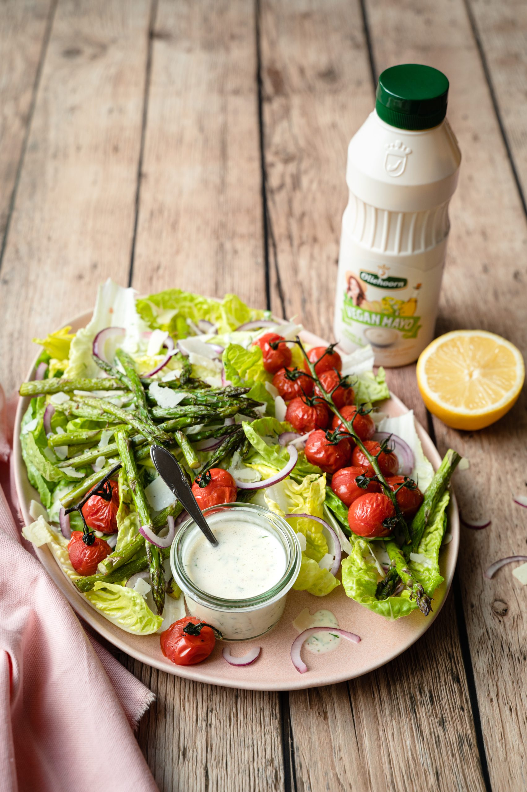 Salade met gegrilde groente - Oliehoorn